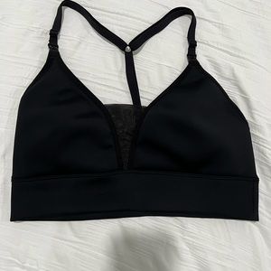 Blanqi body adjustable racer back nursing bra in large.